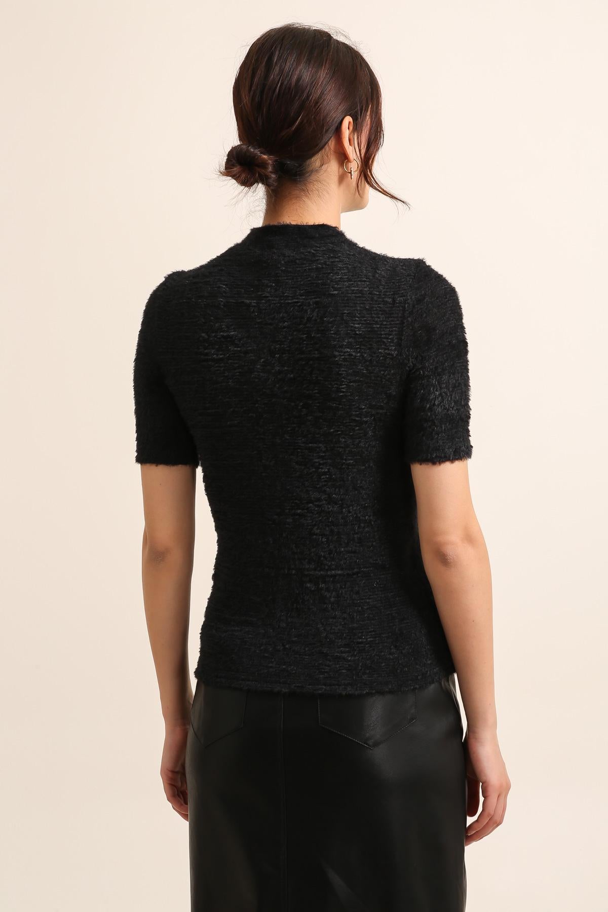 31815 Top façon fourrure