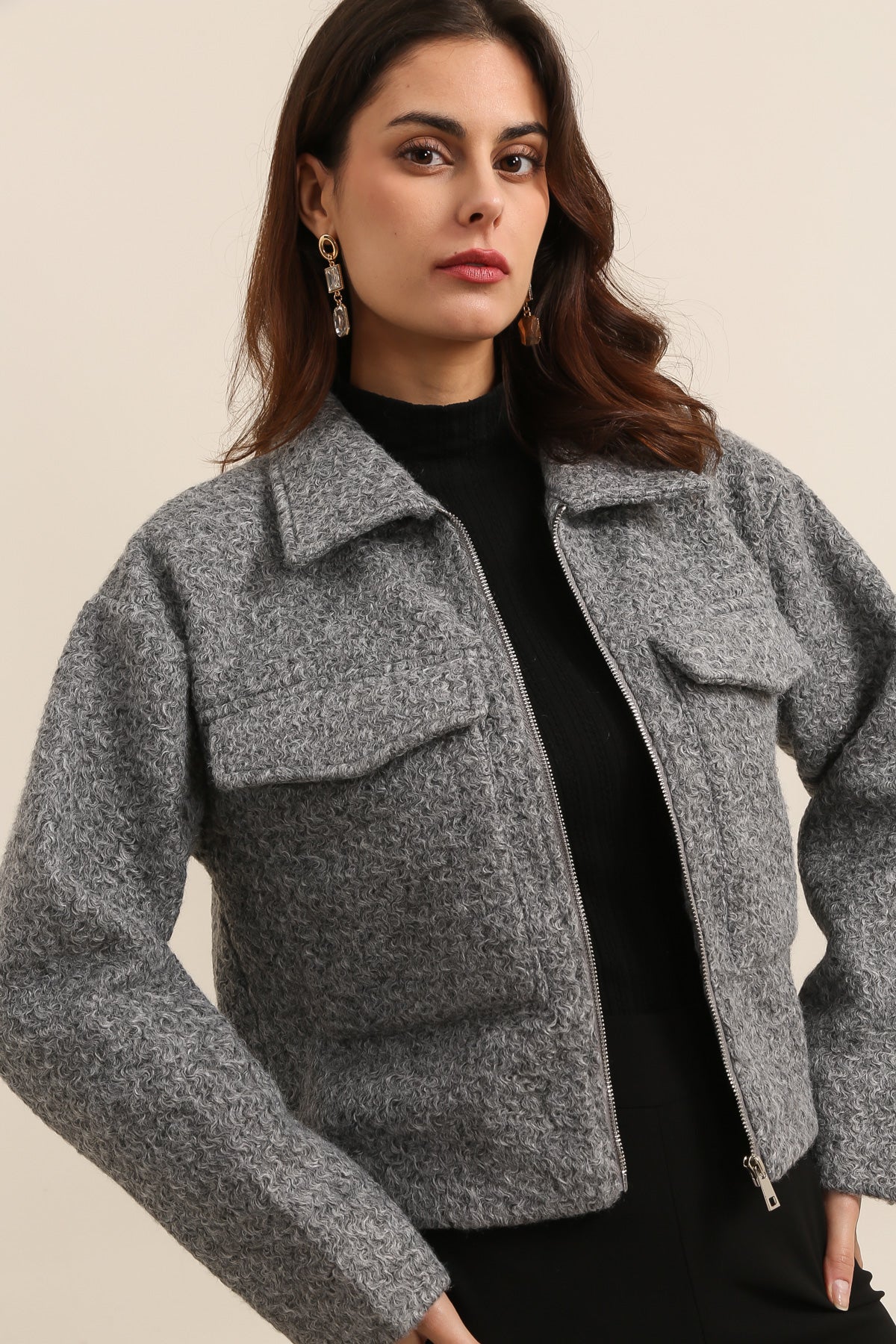 31827 Blouson zippé