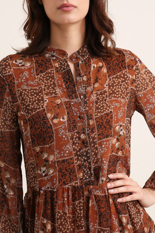31863 Robe patchwork