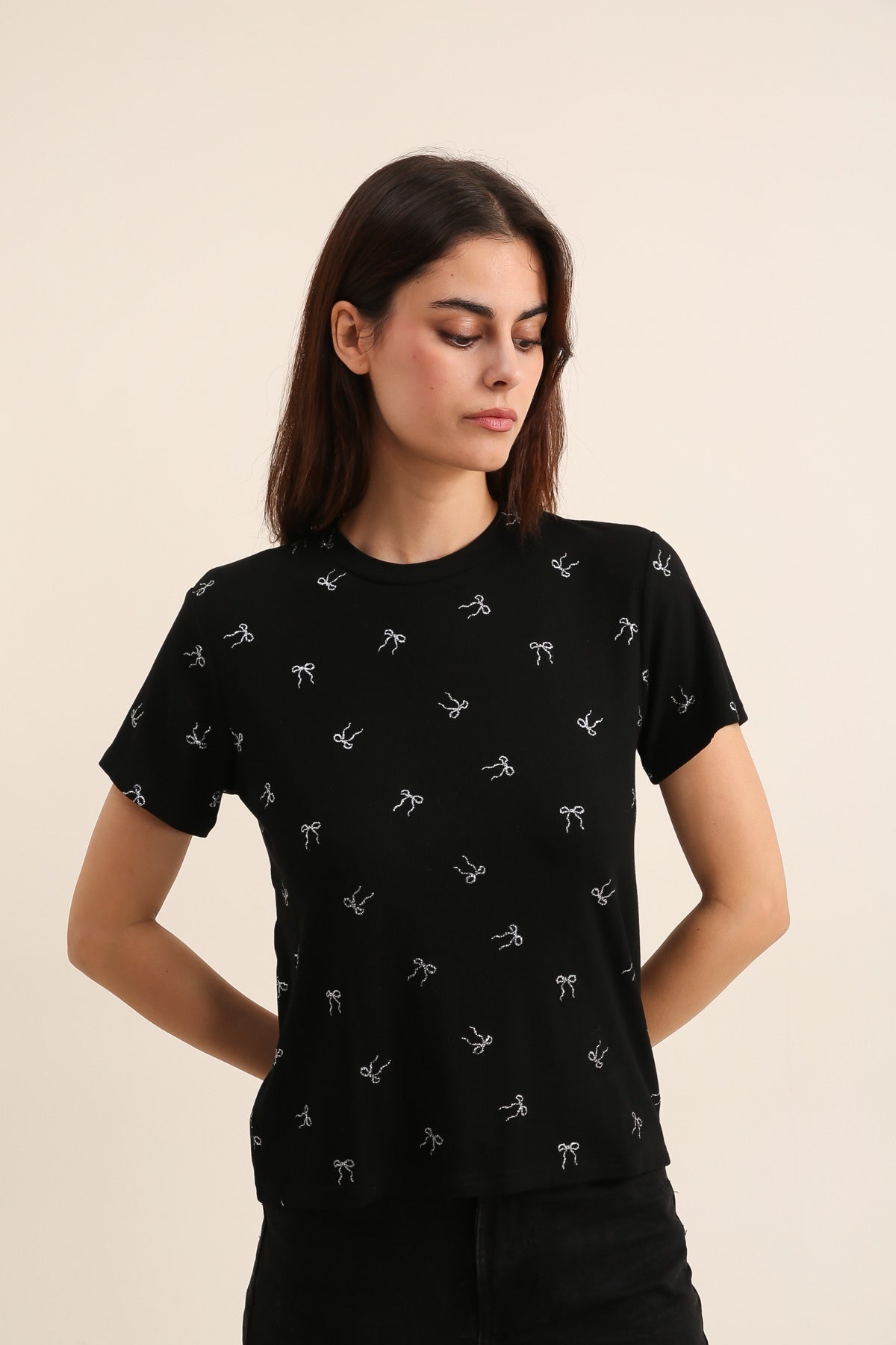 31872 Camiseta con nudos