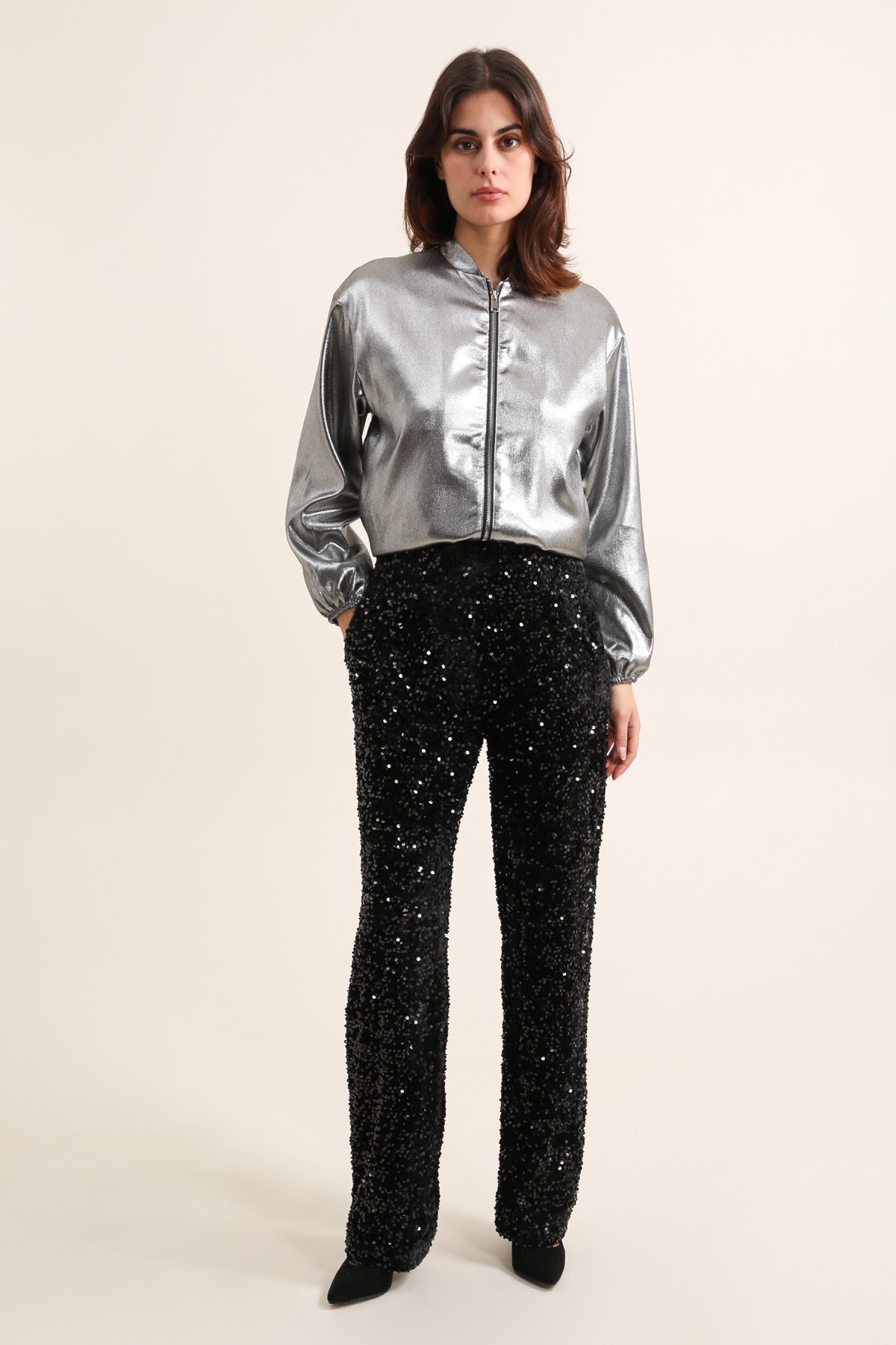 31877 Pantalon à sequins