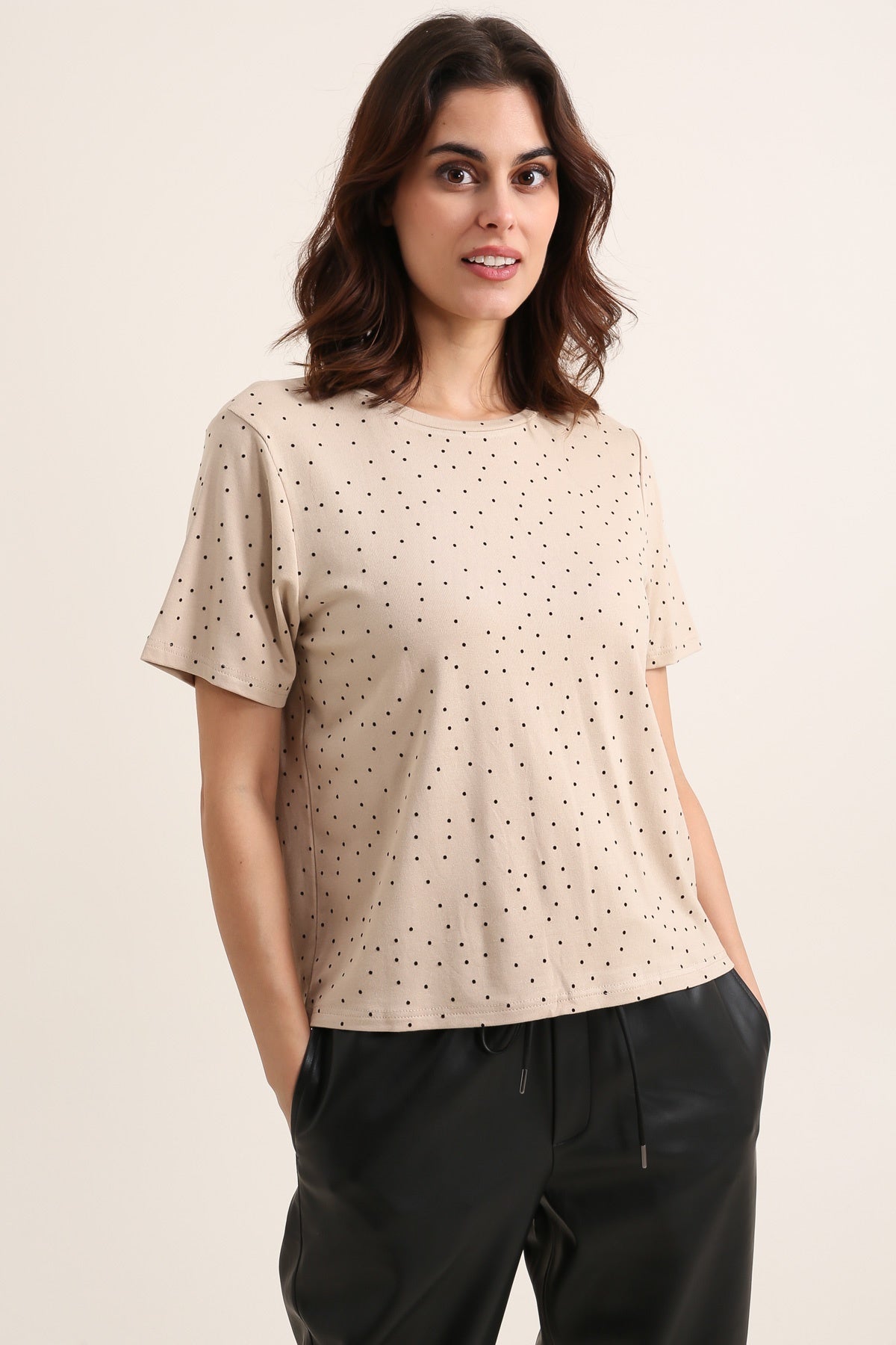 31880 T-shirt à pois