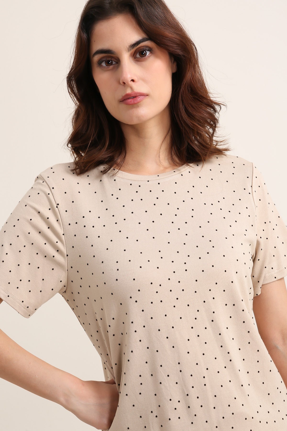 31880 T-shirt à pois