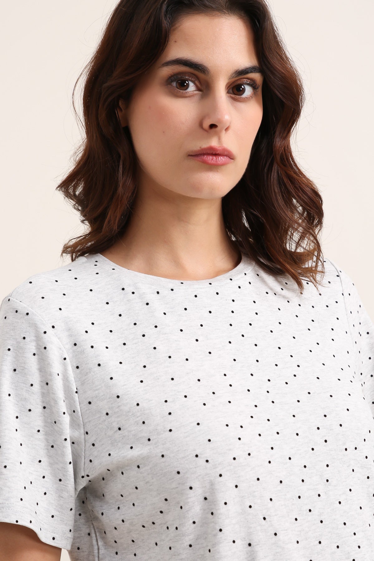 31880 T-shirt à pois