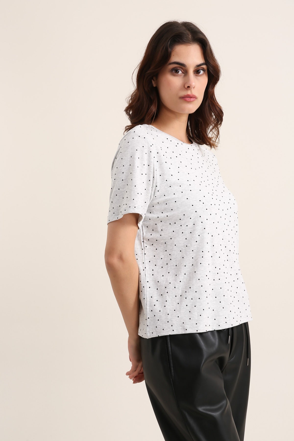 31880 T-shirt à pois