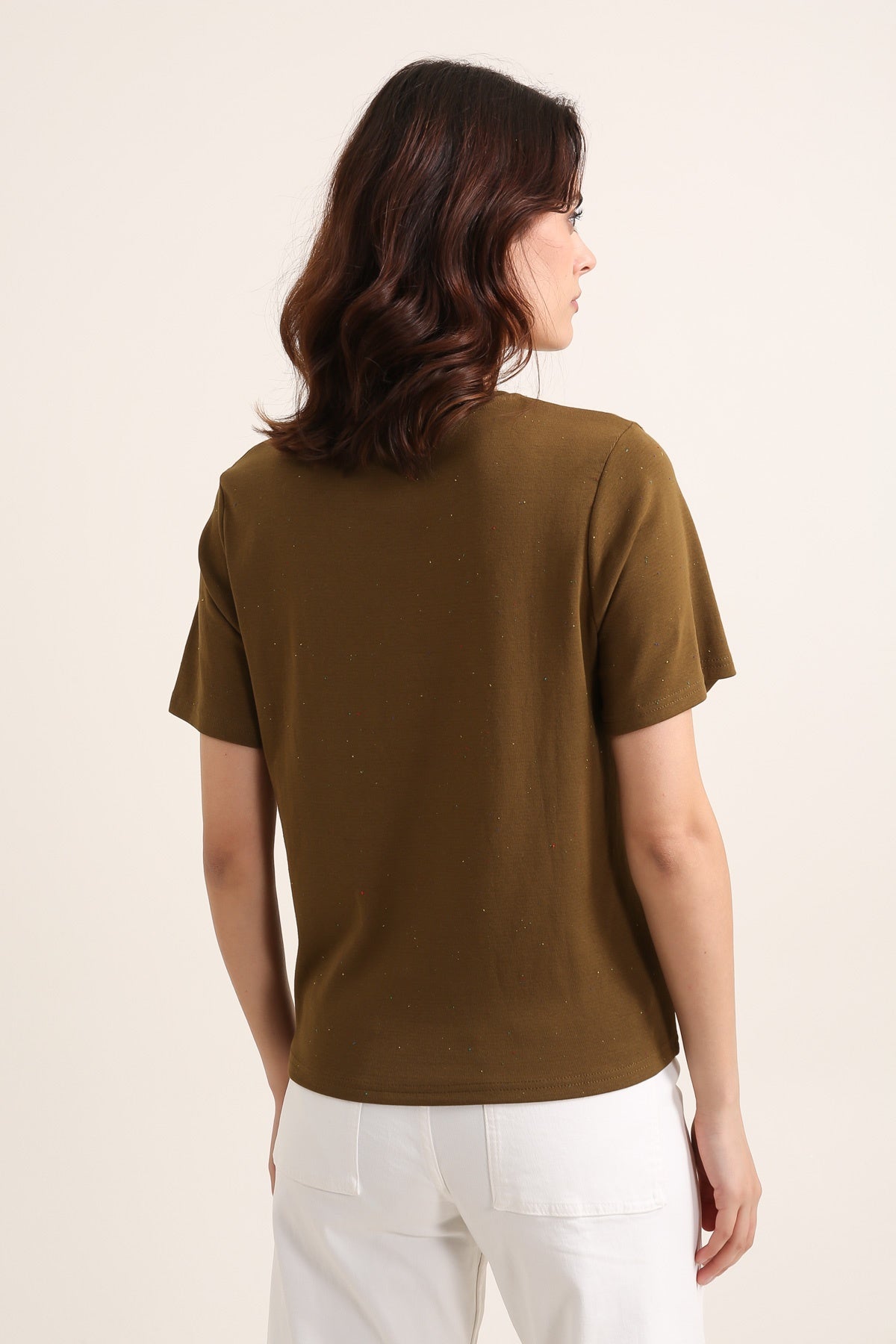 31881 T-shirt moucheté