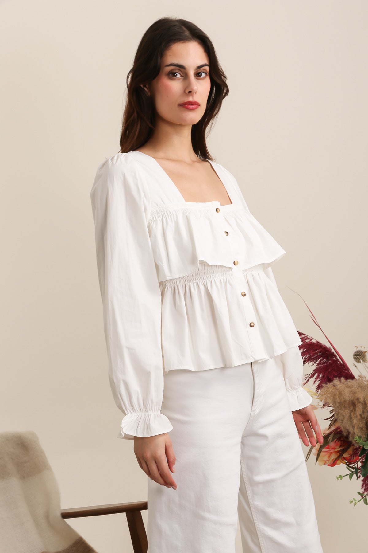 31895 Blouse à étages