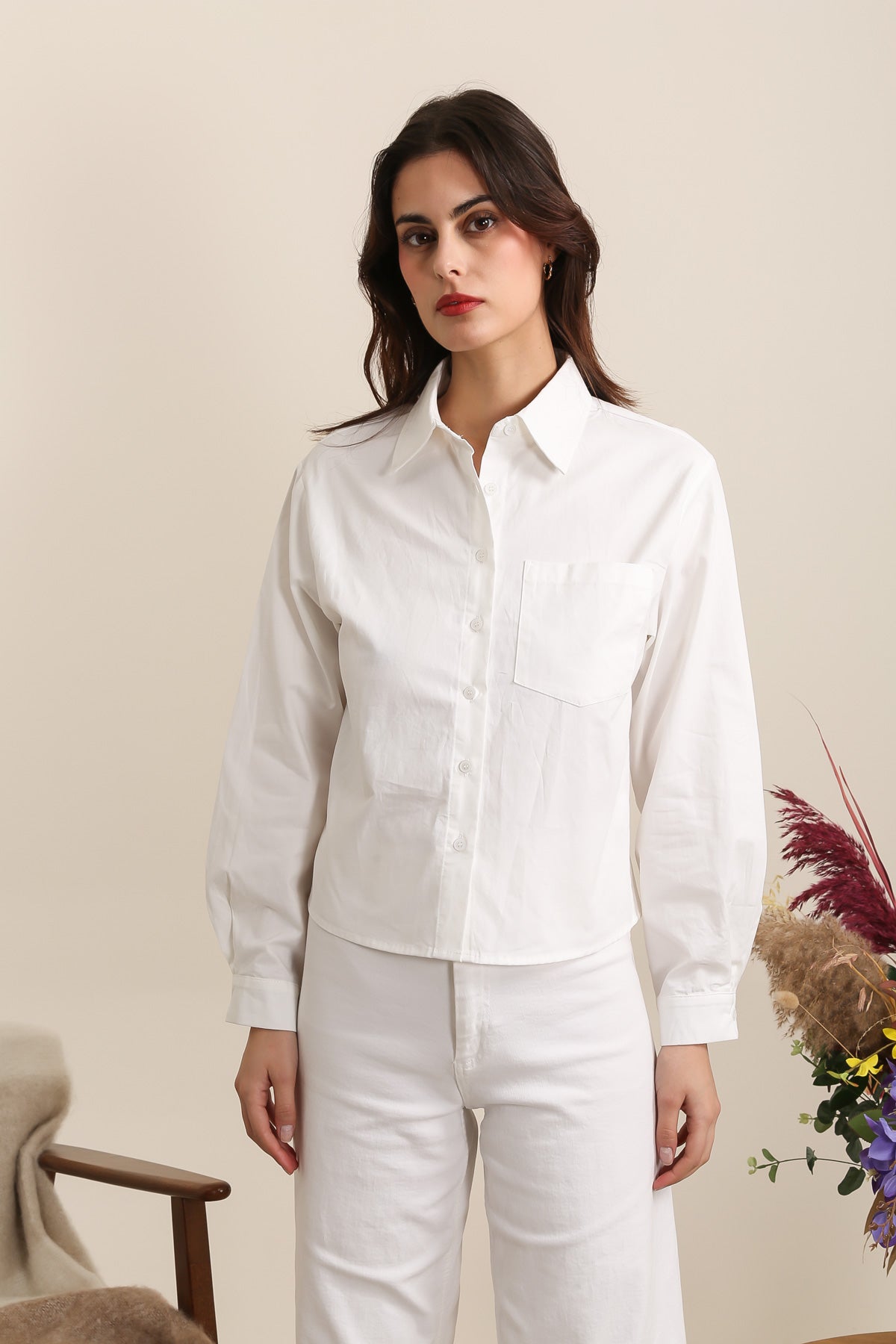 31925 Chemise dos ouvert