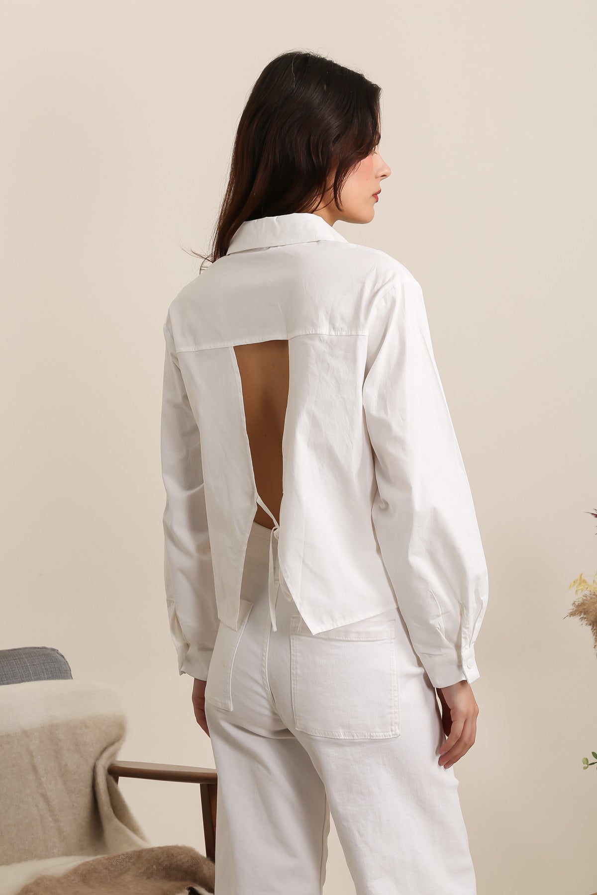 31925 Chemise dos ouvert