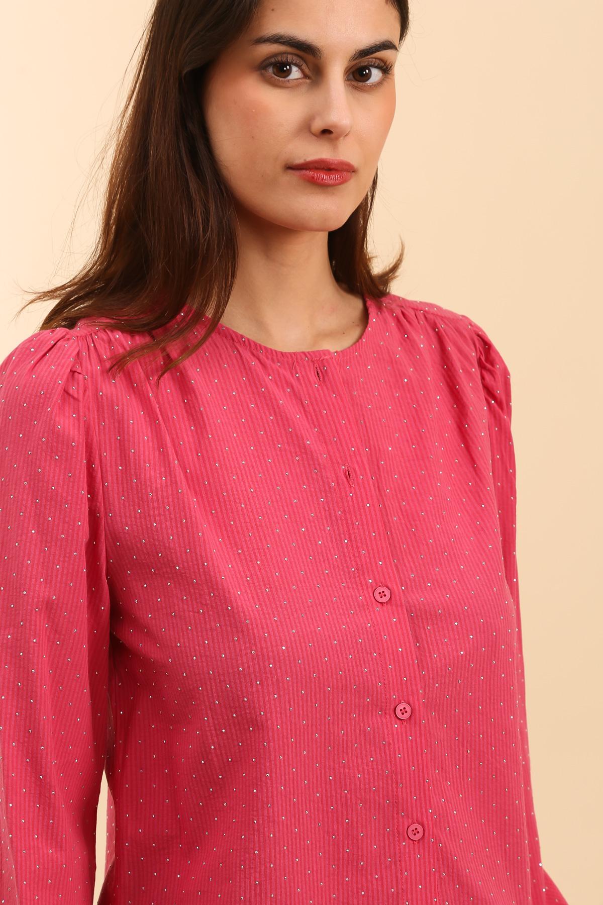 31968 Chemise à strass