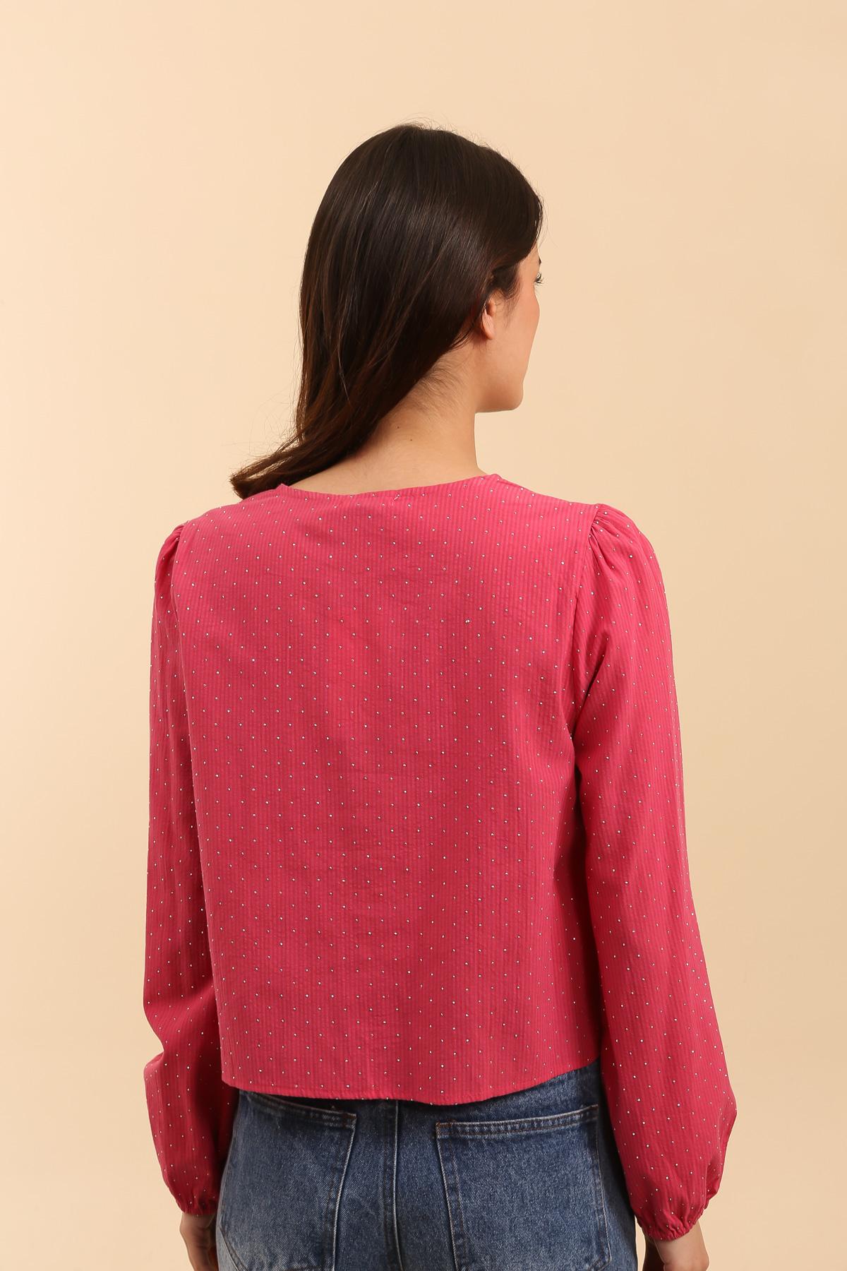 31968 Chemise à strass