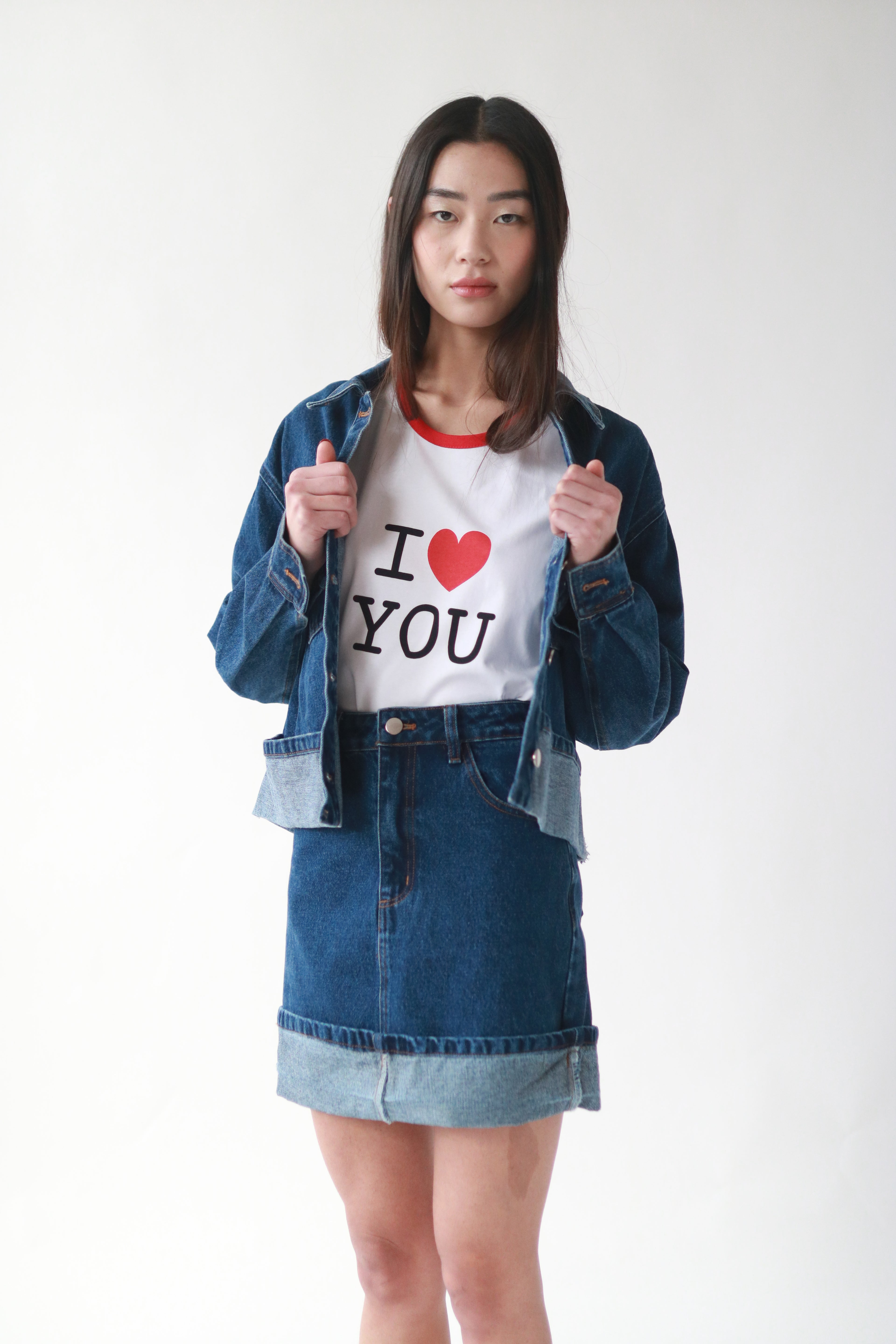 31987 T-shirt "I ♥ YOU"