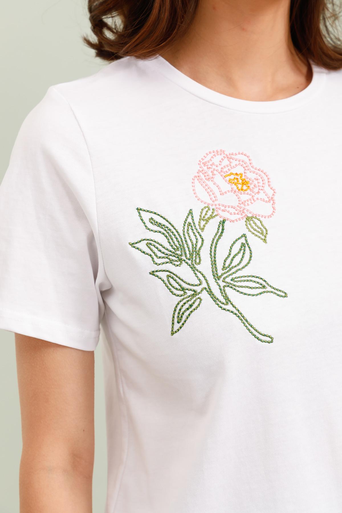 32015 T-shirt brodé