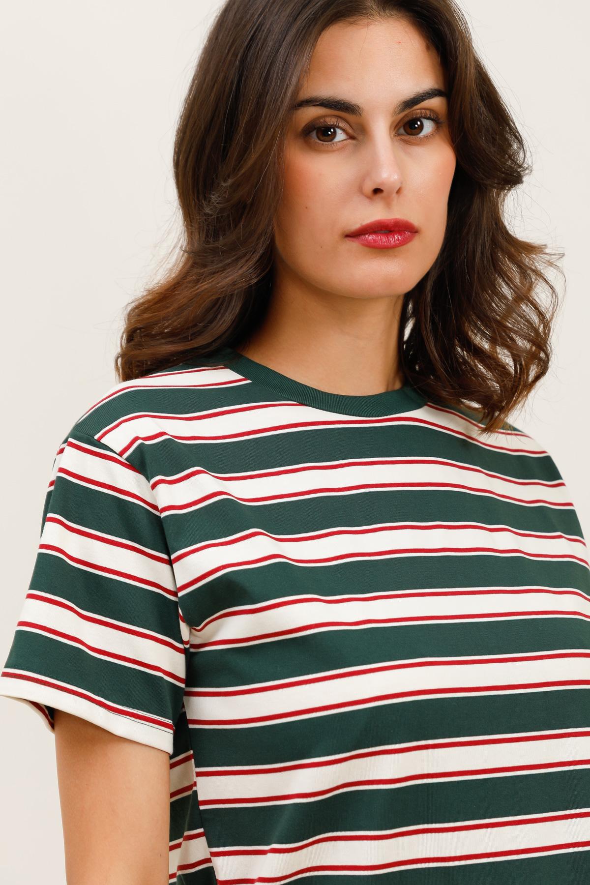 32057 T-shirt rayé oversize