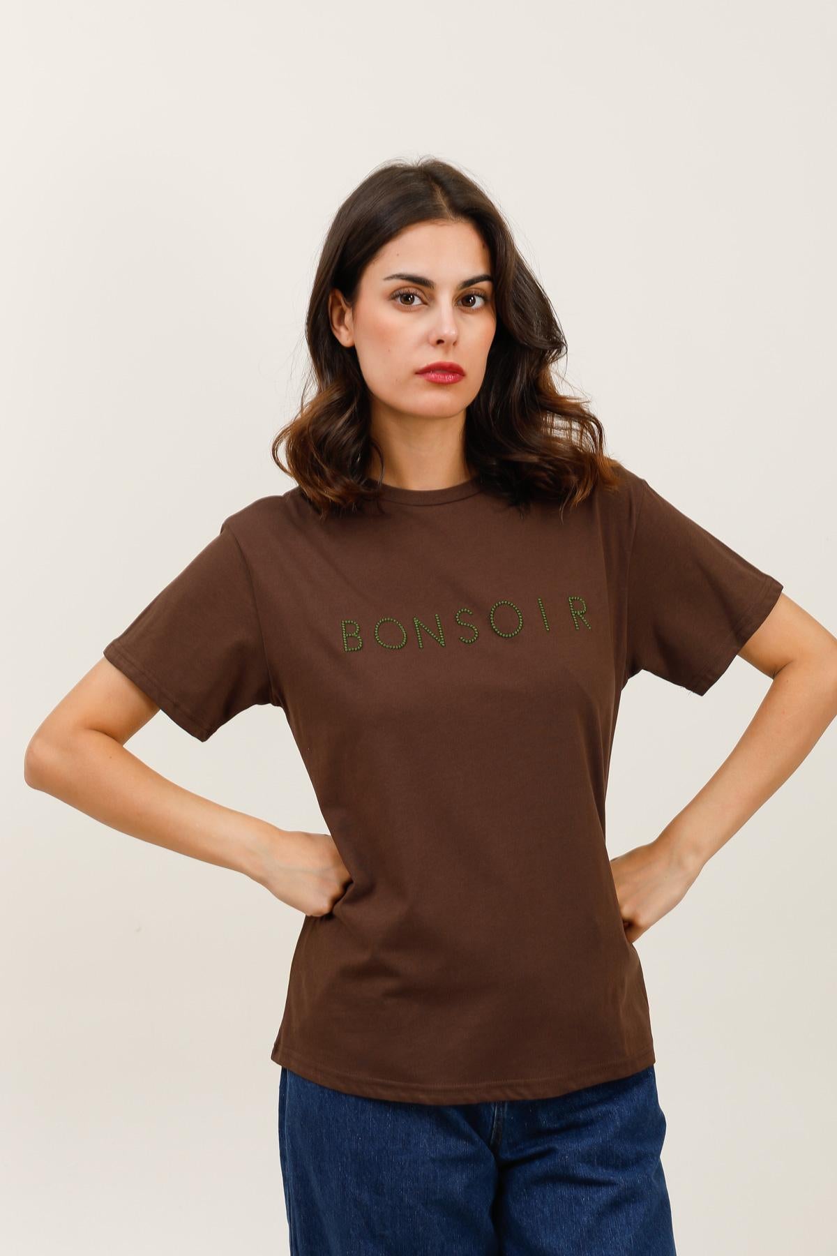 32058 T-shirt "Bonsoir"