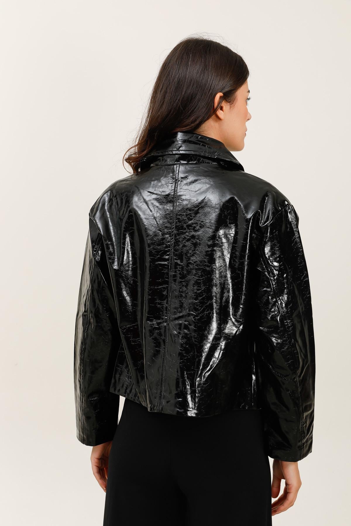 32063 Veste similicuir