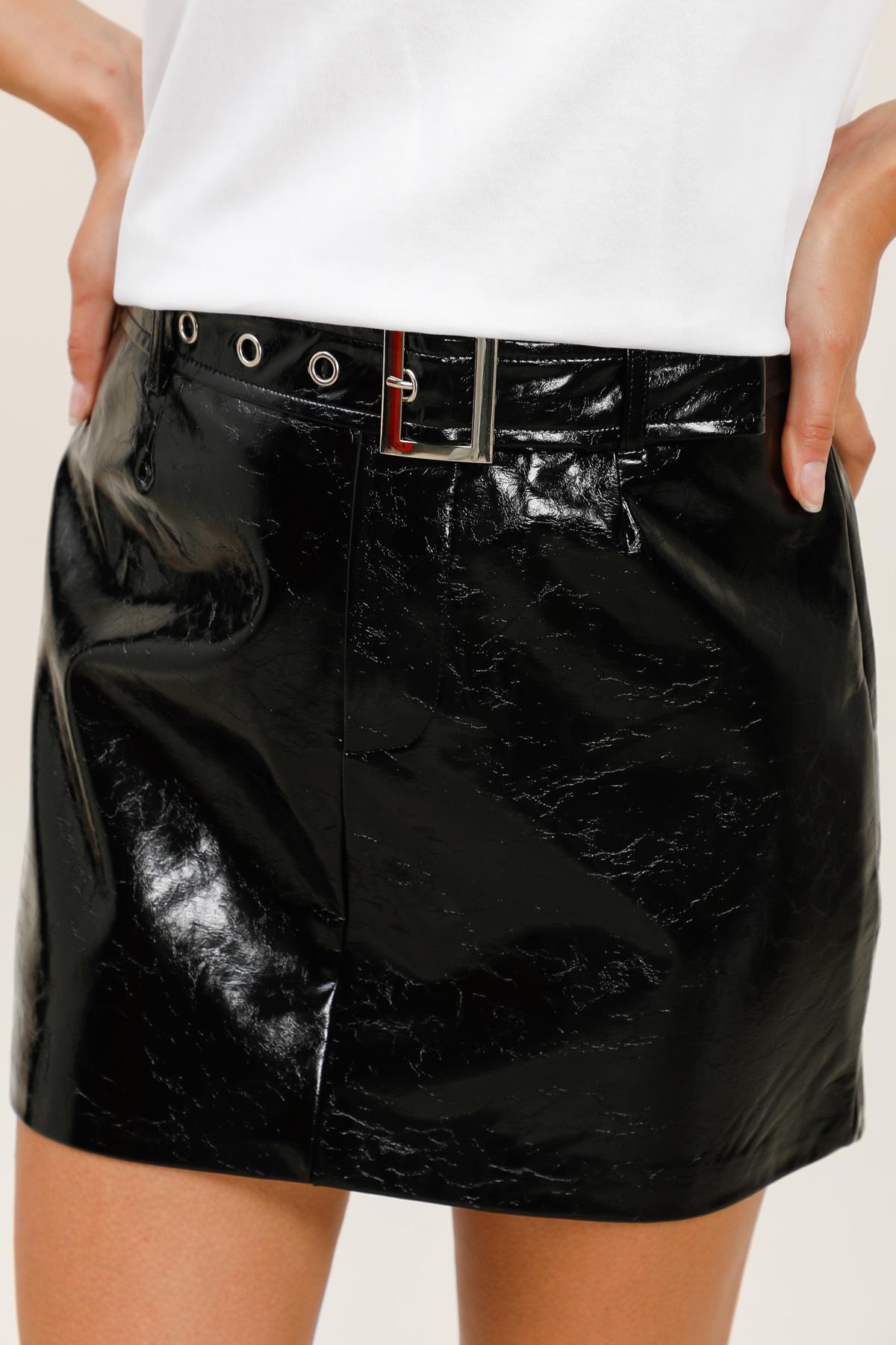 32065 Jupe similicuir