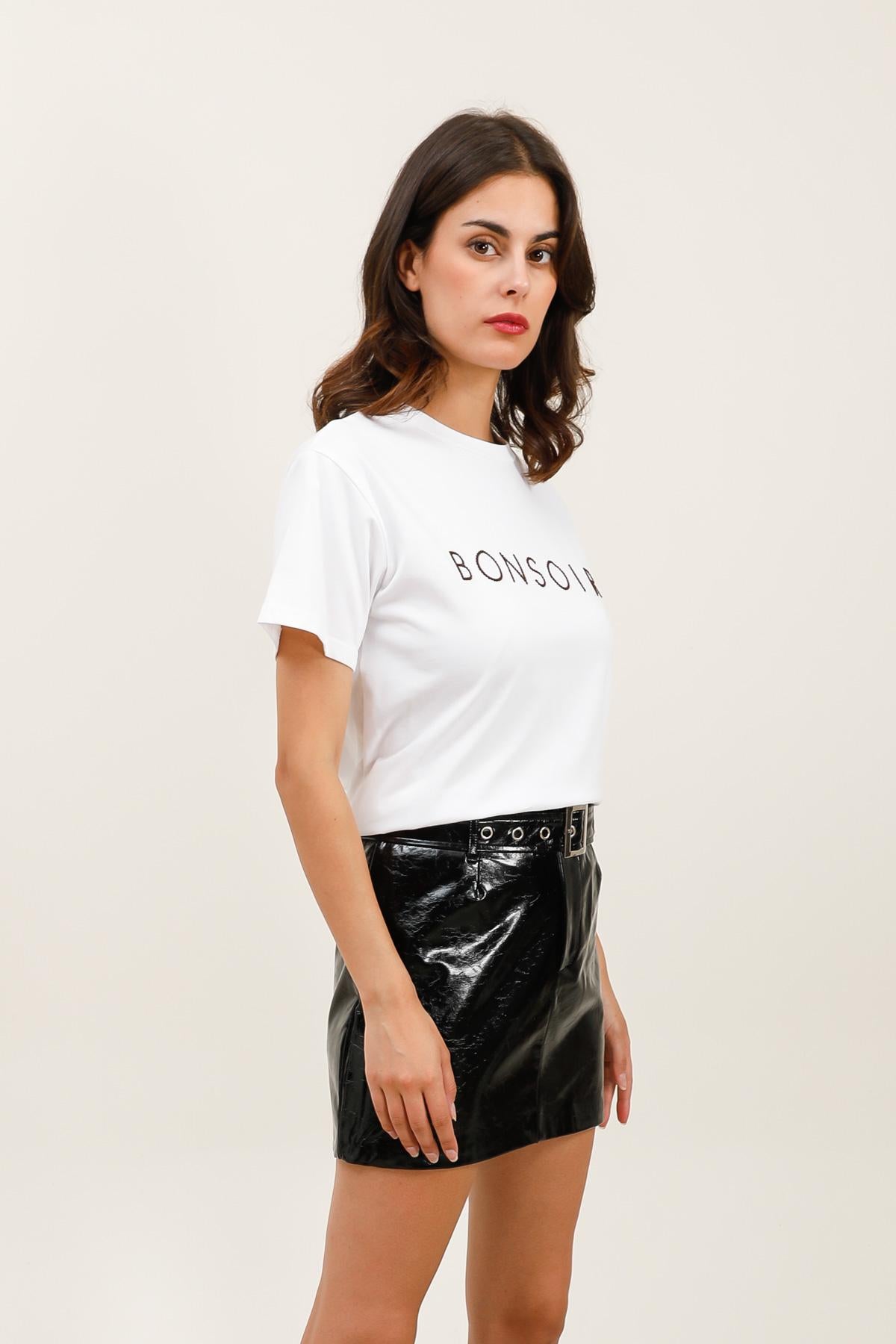 32065 Jupe similicuir