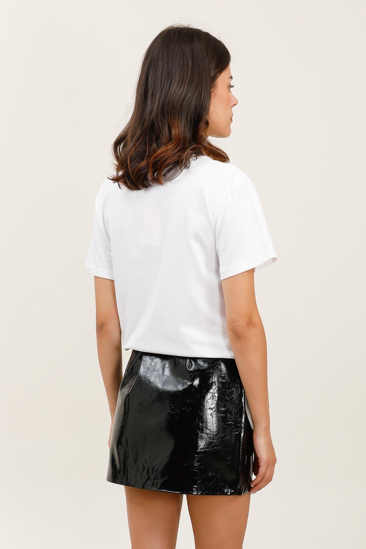 32065 Jupe similicuir