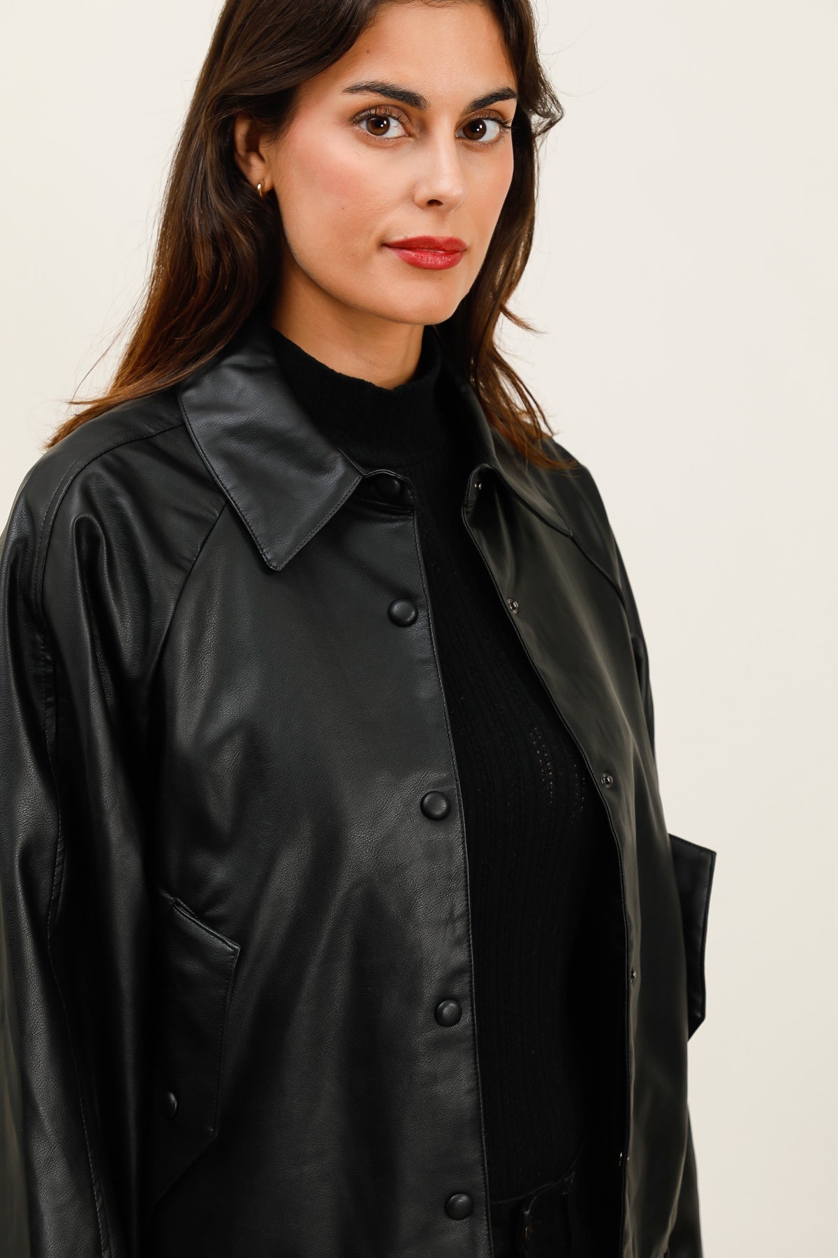 32069 Blouson similicuir