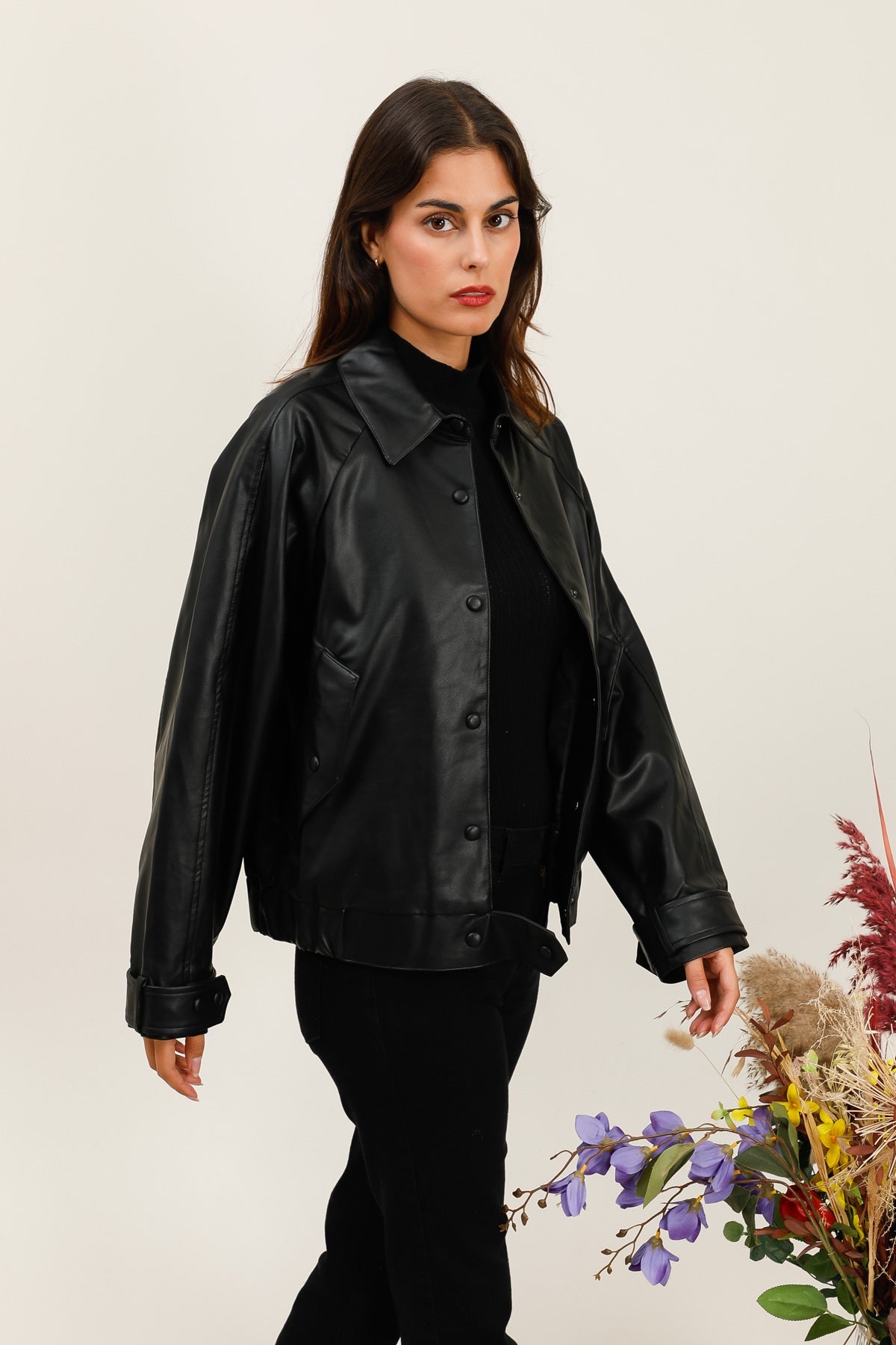 32069 Blouson similicuir