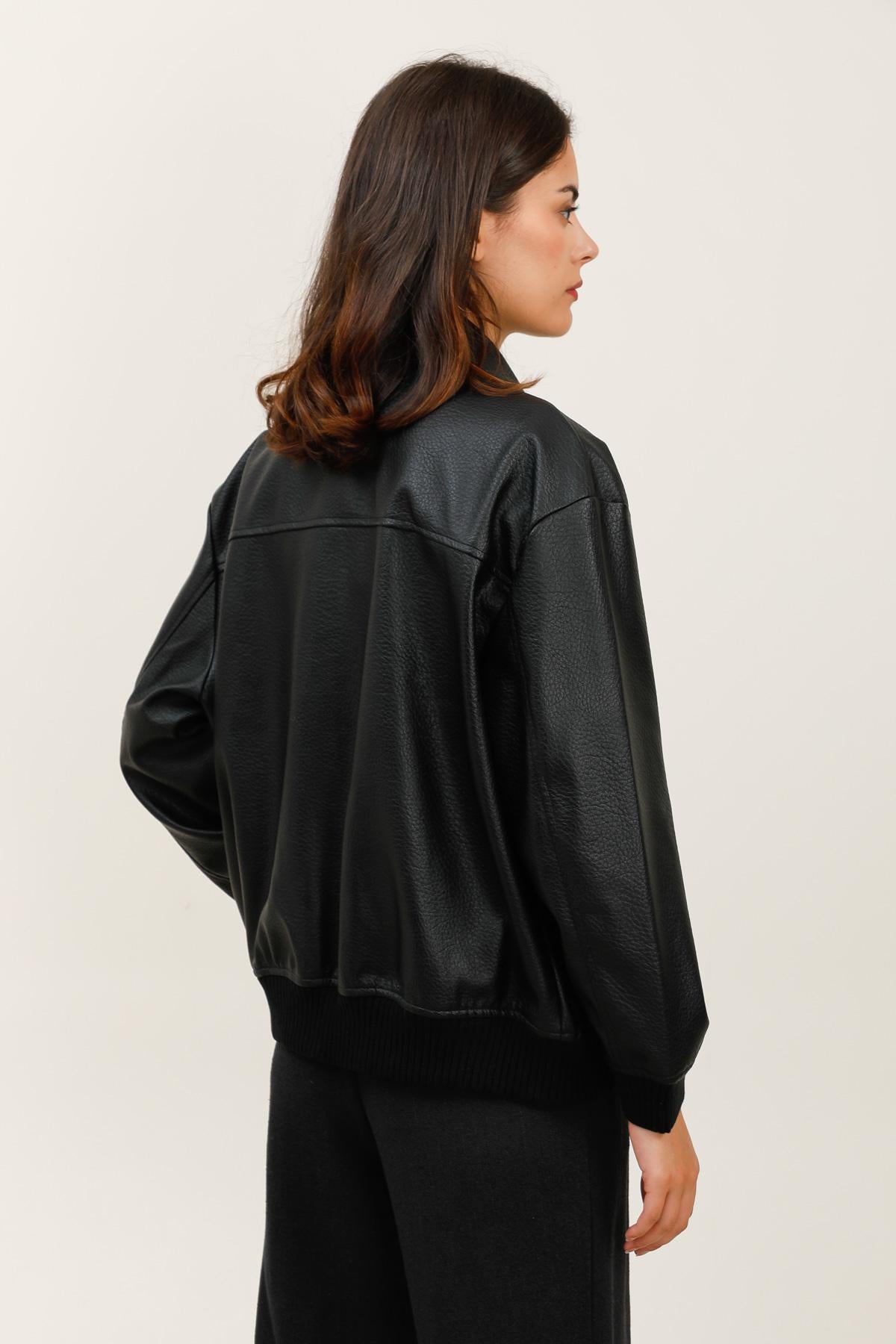 32071 Blouson similicuir