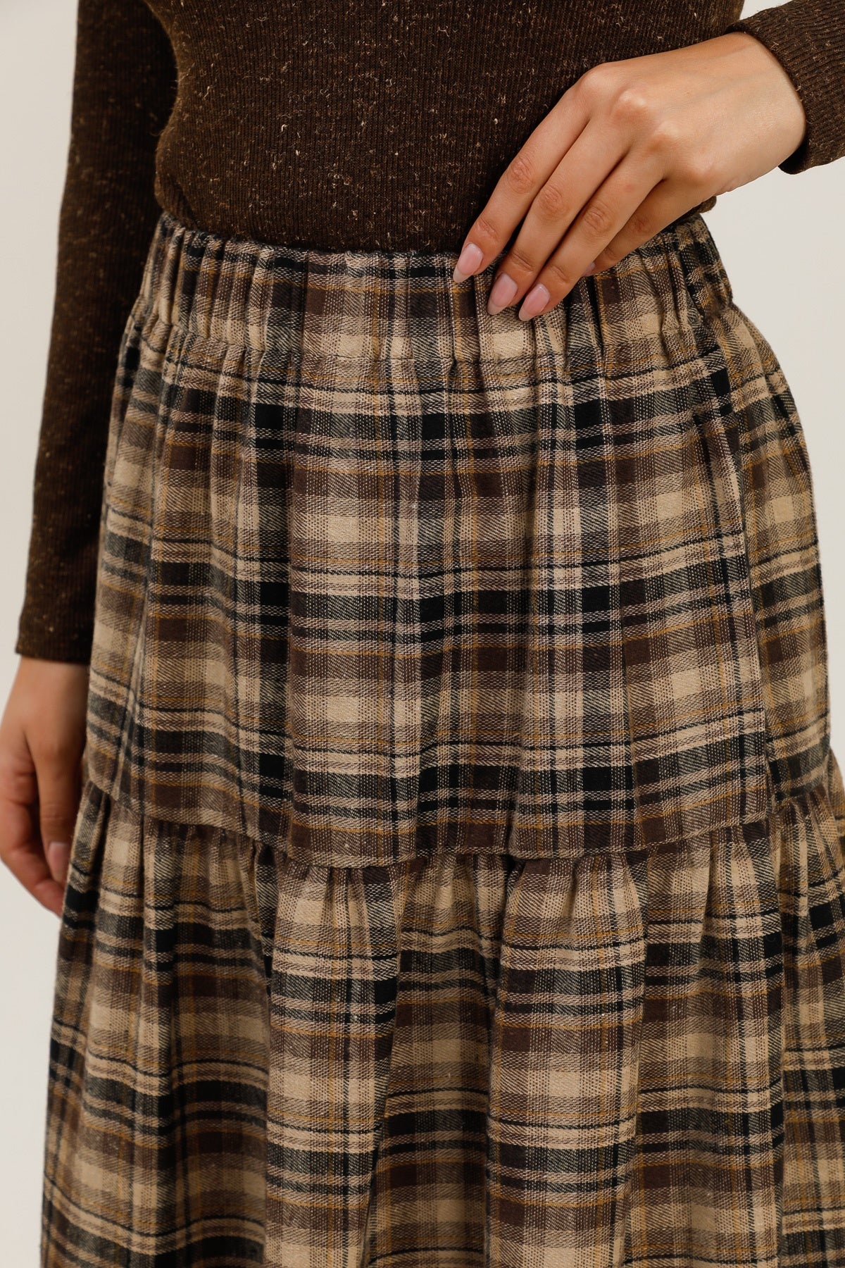 32088 Jupe à carreaux