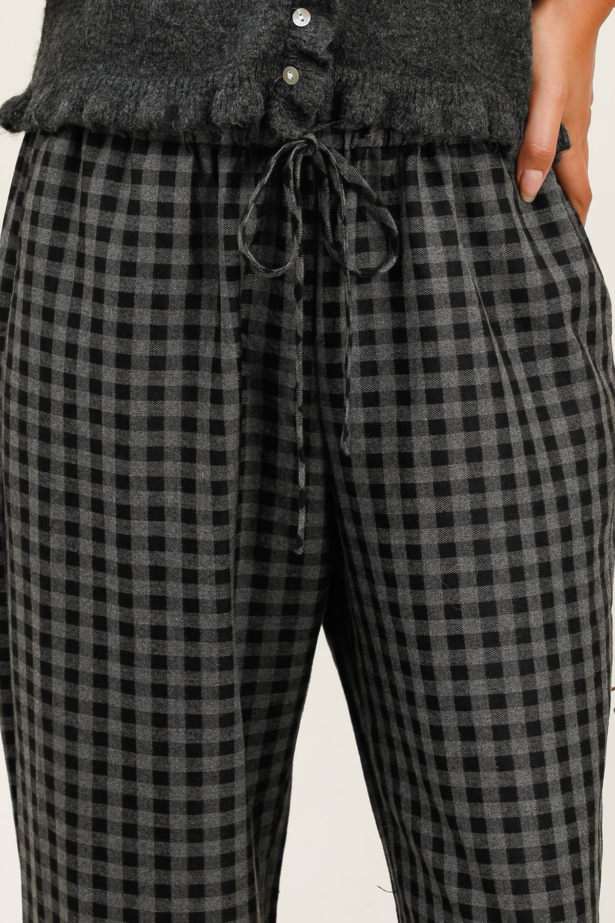 32099 Pantalon à carreaux