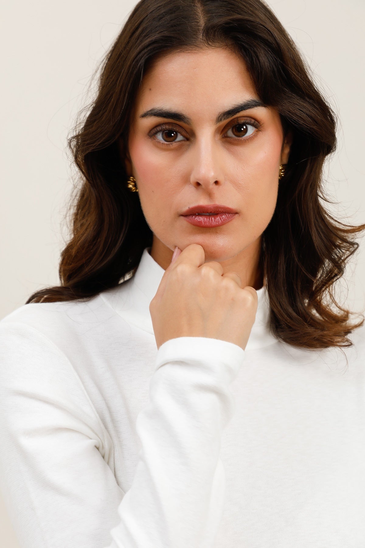 32100 T-shirt col roulé