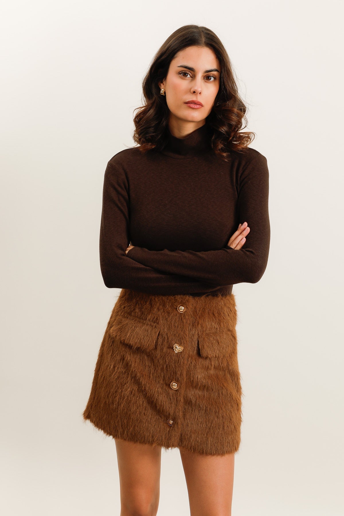 32100 T-shirt col roulé