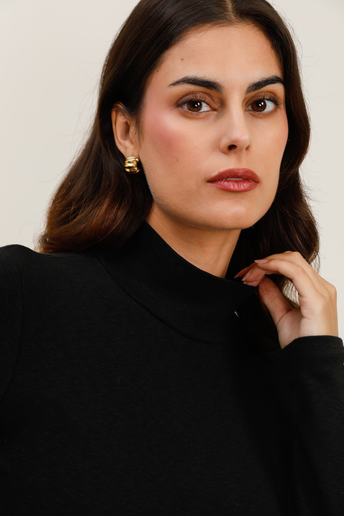 32100 T-shirt col roulé