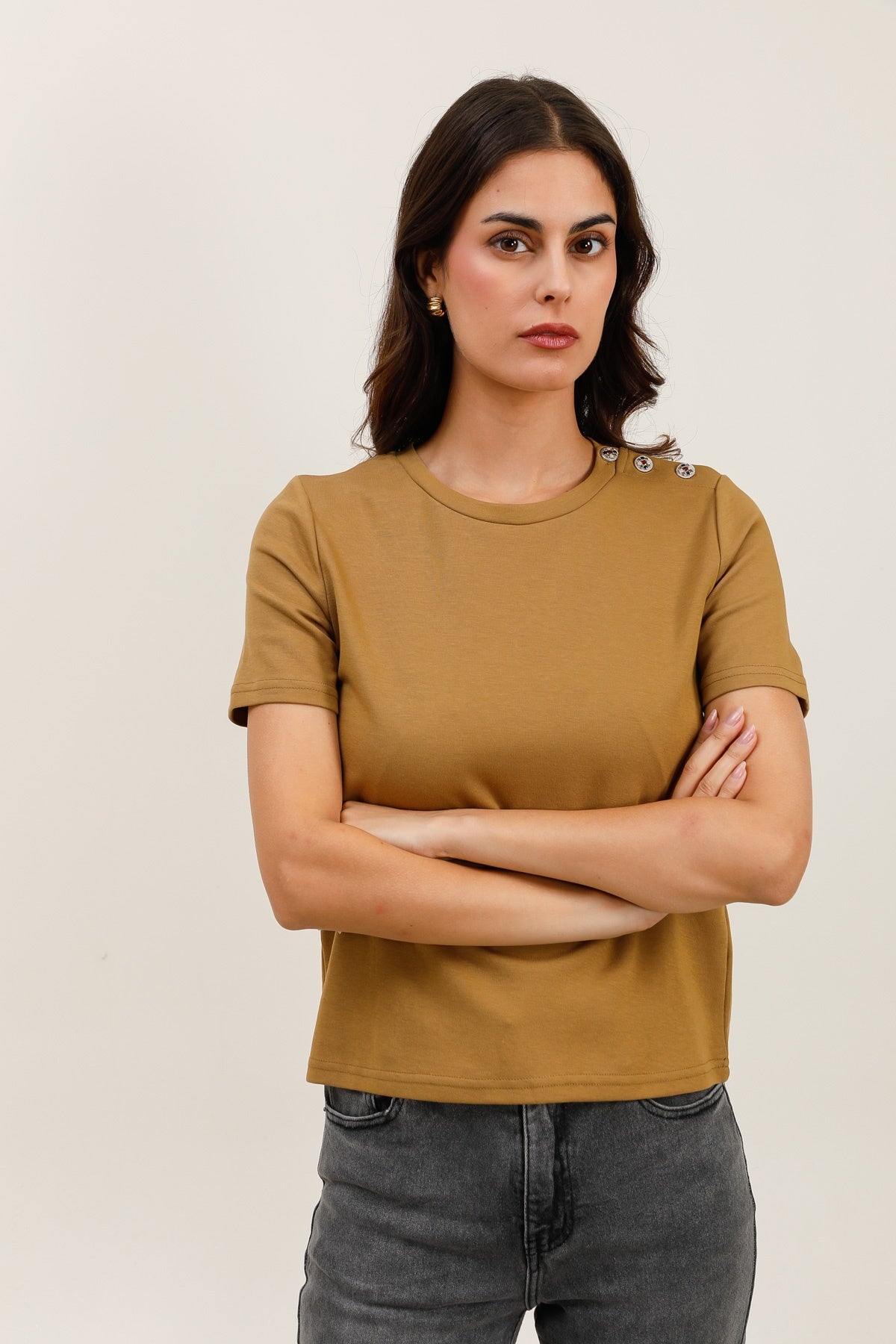 32101 T-shirt boutons bijoux