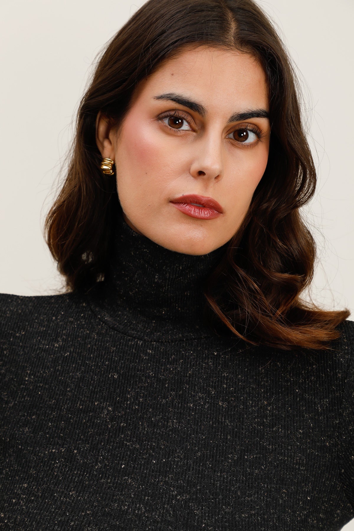 32103 T-shirt col roulé