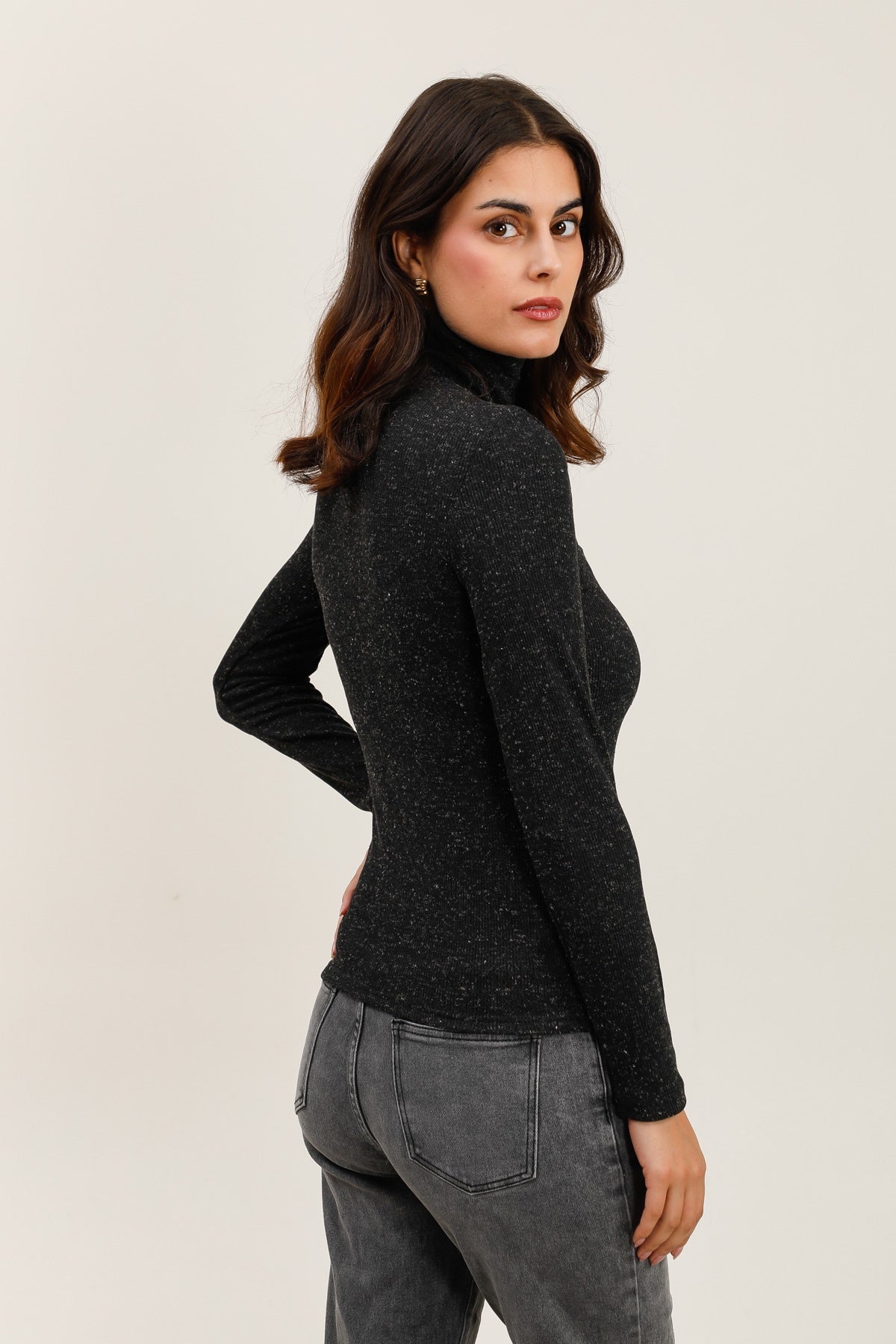 32103 T-shirt col roulé