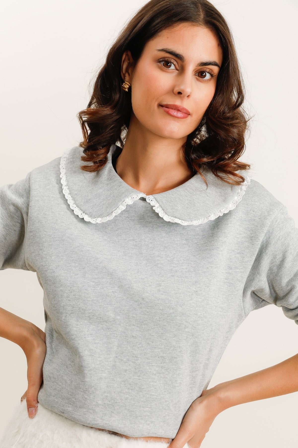 32106 Sweat col claudine