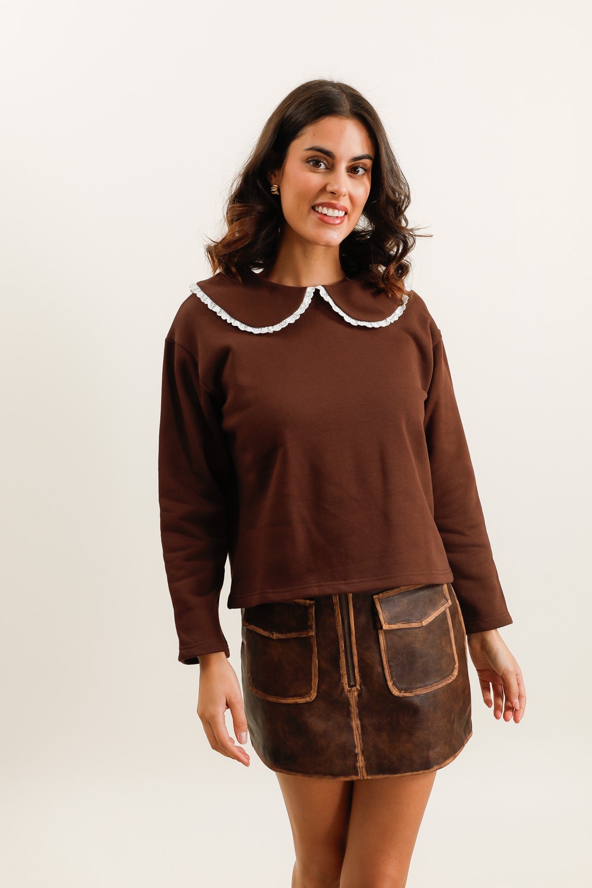 32106 Sweat col claudine