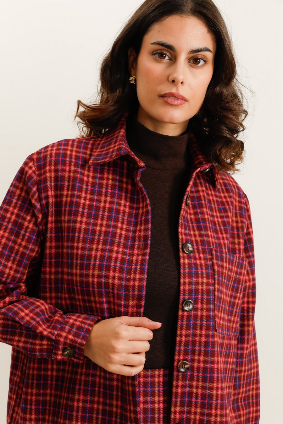 32108 Surchemise à carreaux