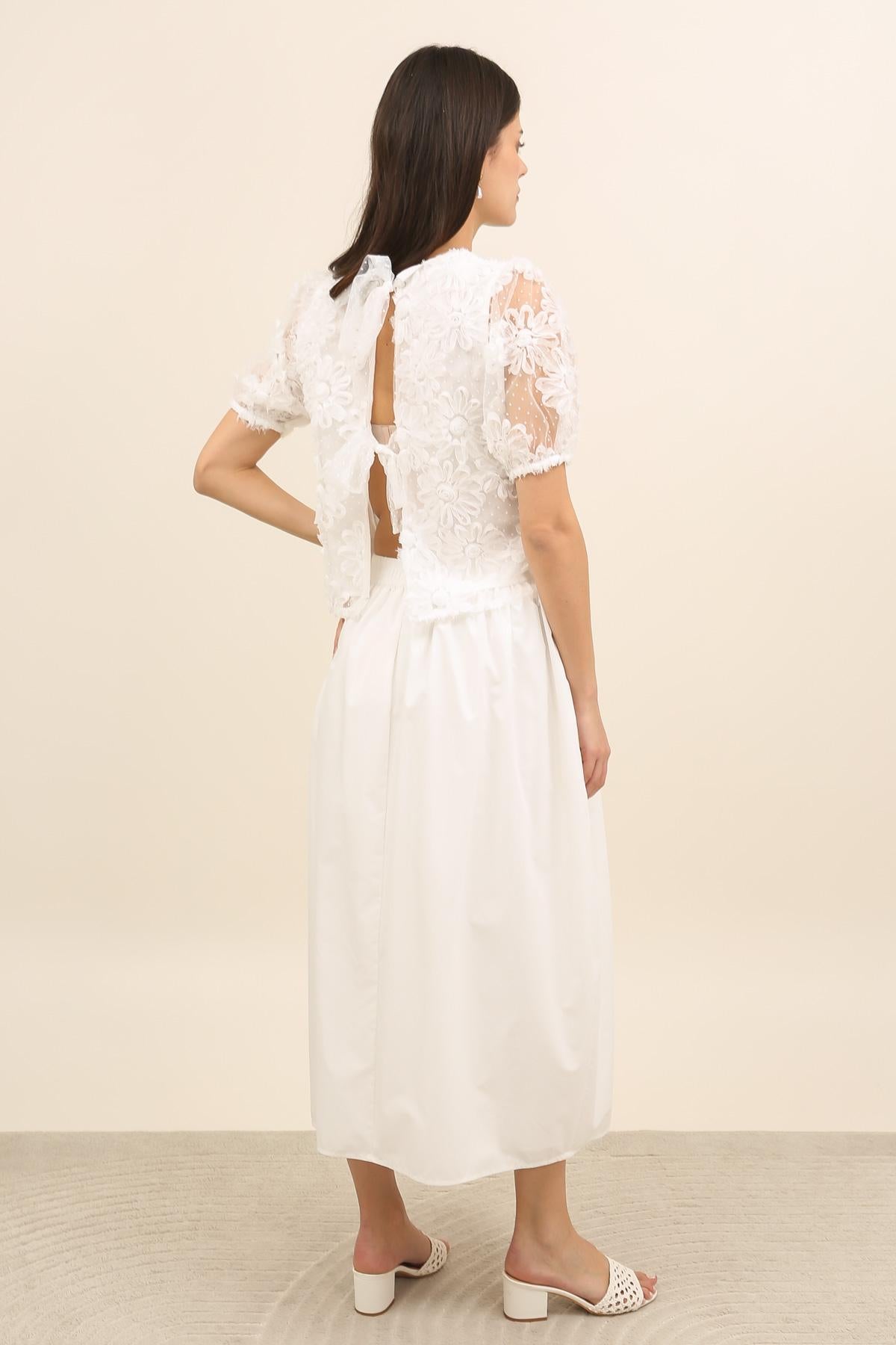 32120 Jupe longue unie