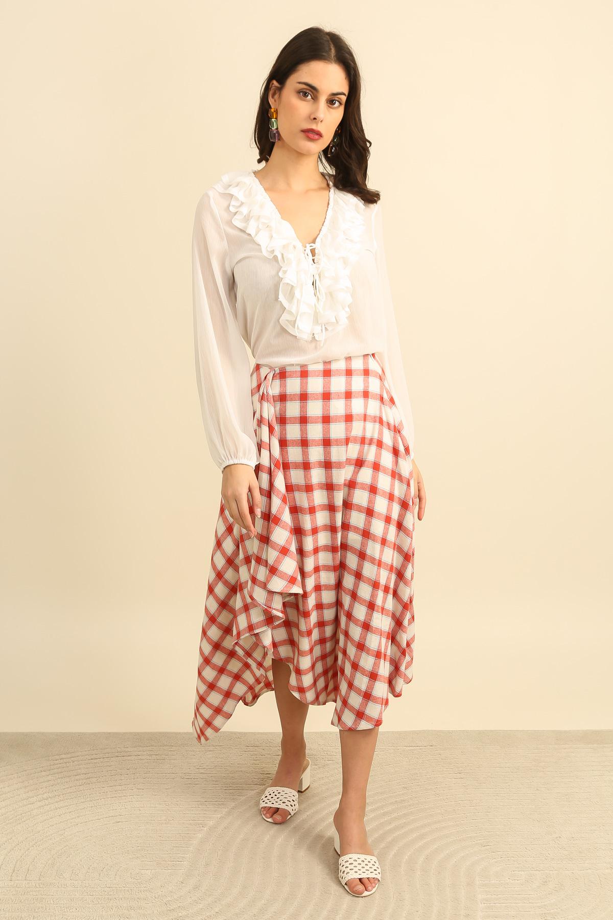 32177 Falda a cuadros