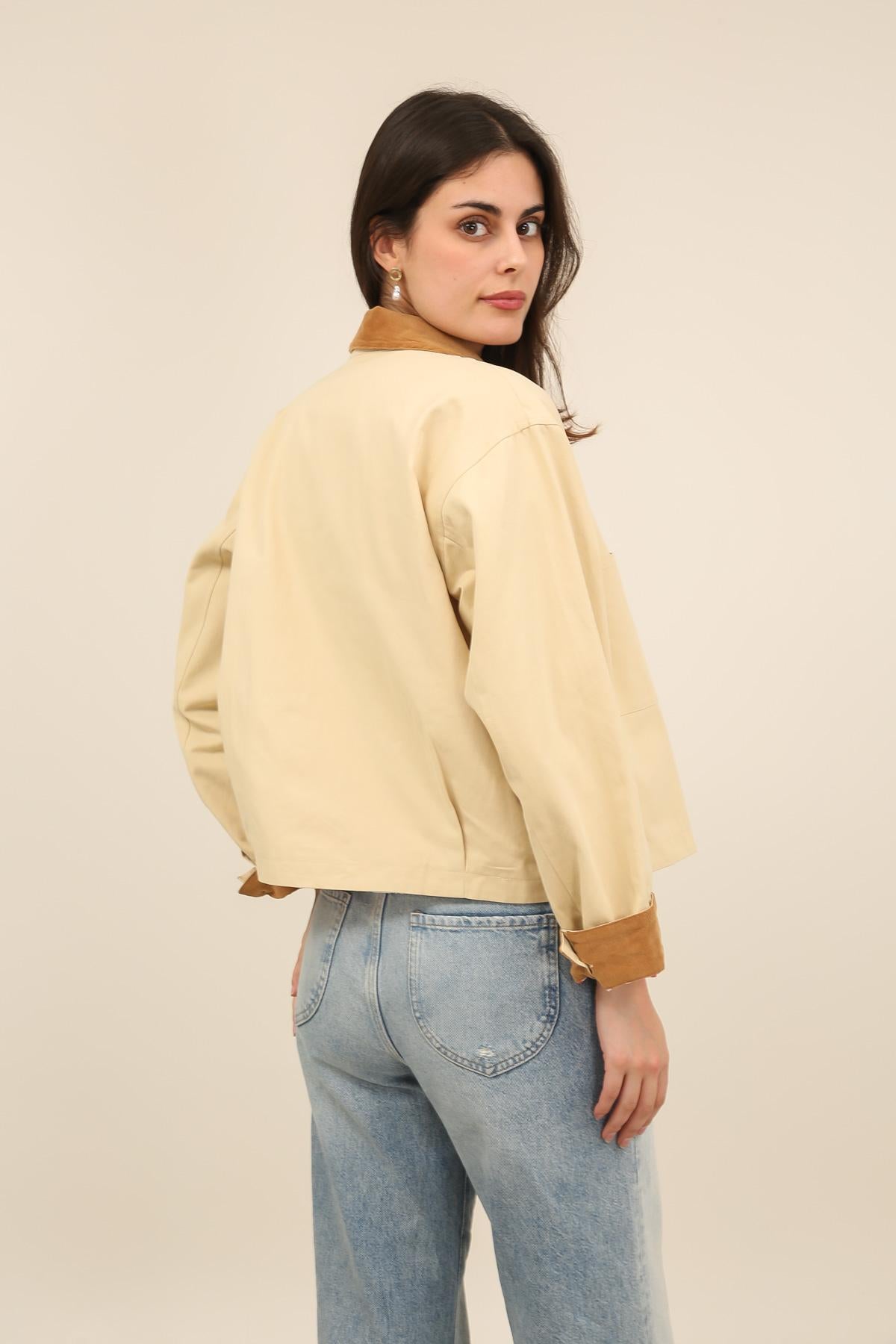 32179 Veste doublure vichy