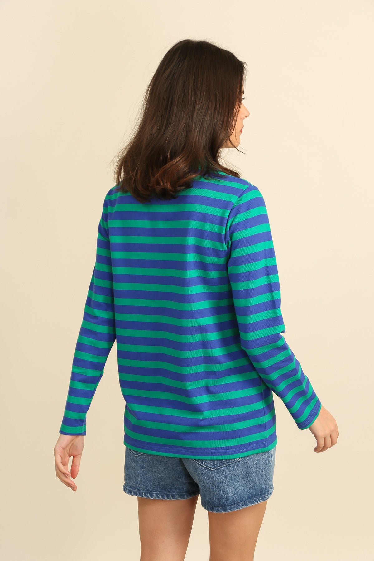 32191 Sweat à rayures