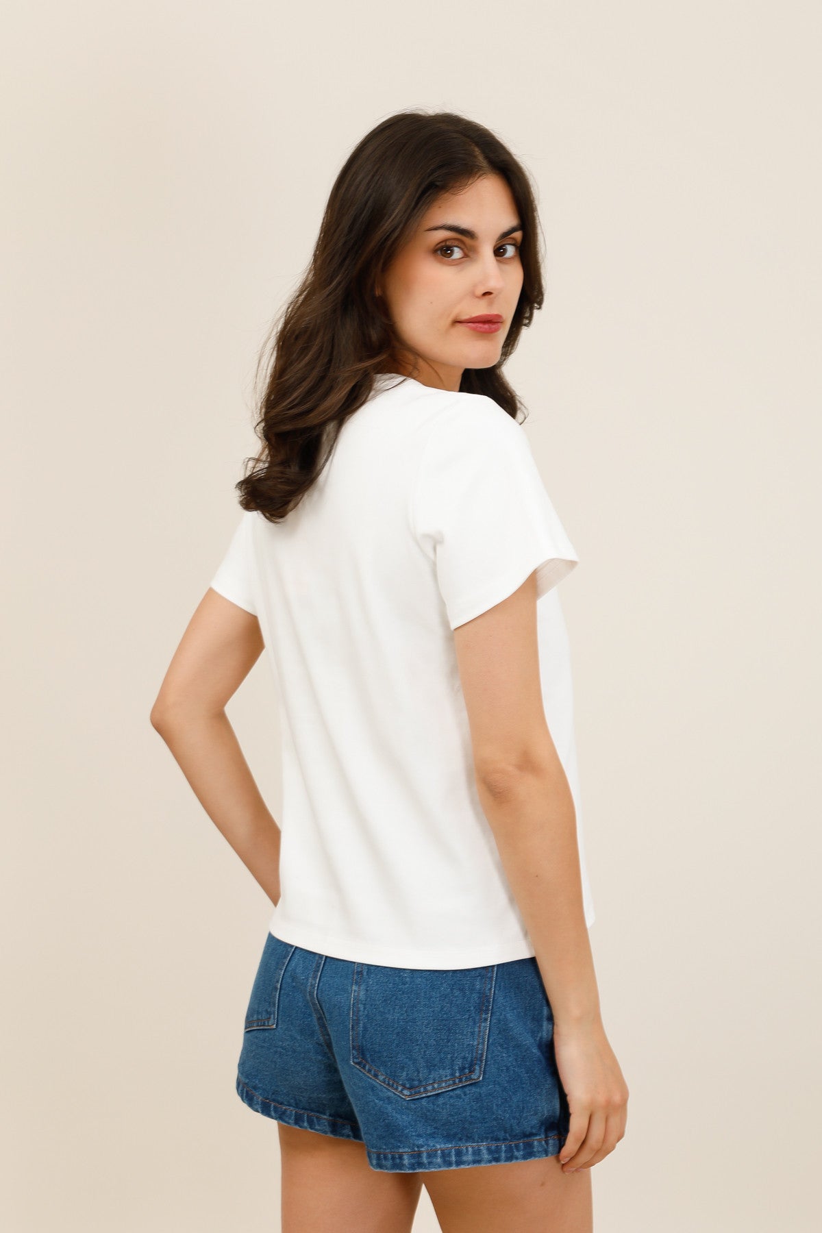 T-shirt imprimé Provence citron femme - 32222