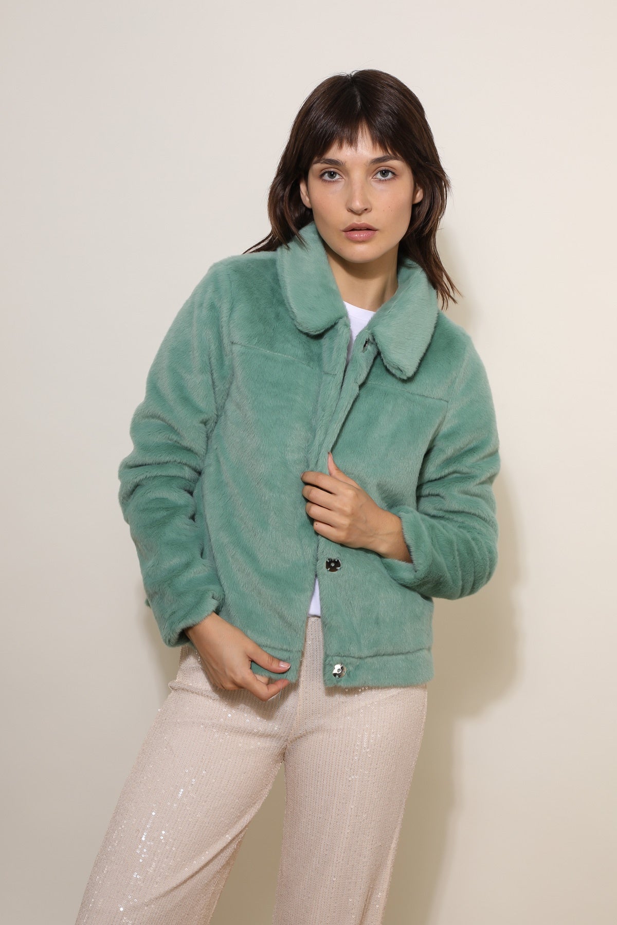 3259 Veste à fourrure