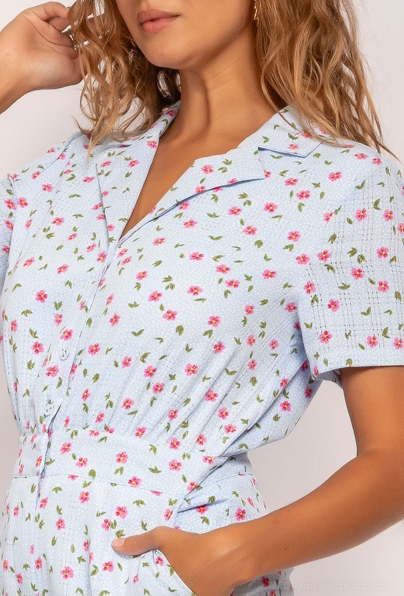 3399 Combishort imprimé