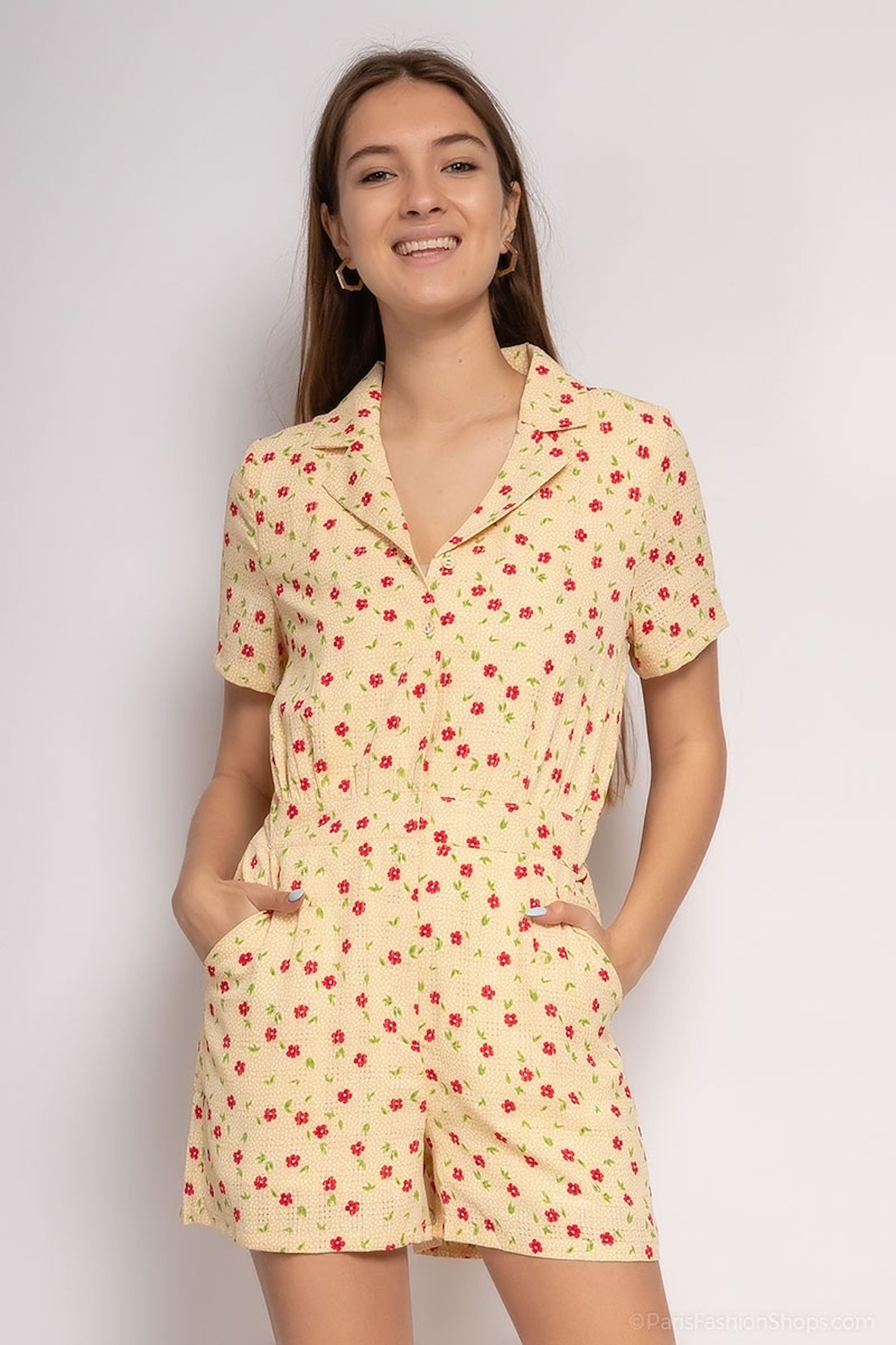 3399 Combishort imprimé