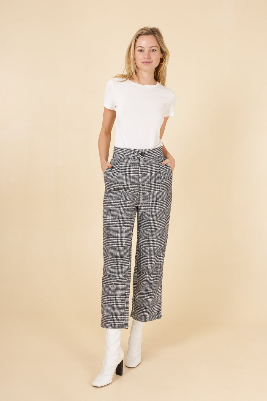 3570 Pantalon à carreaux