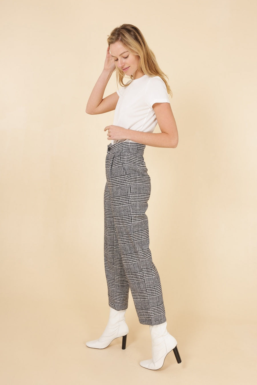 3570 Pantalon à carreaux