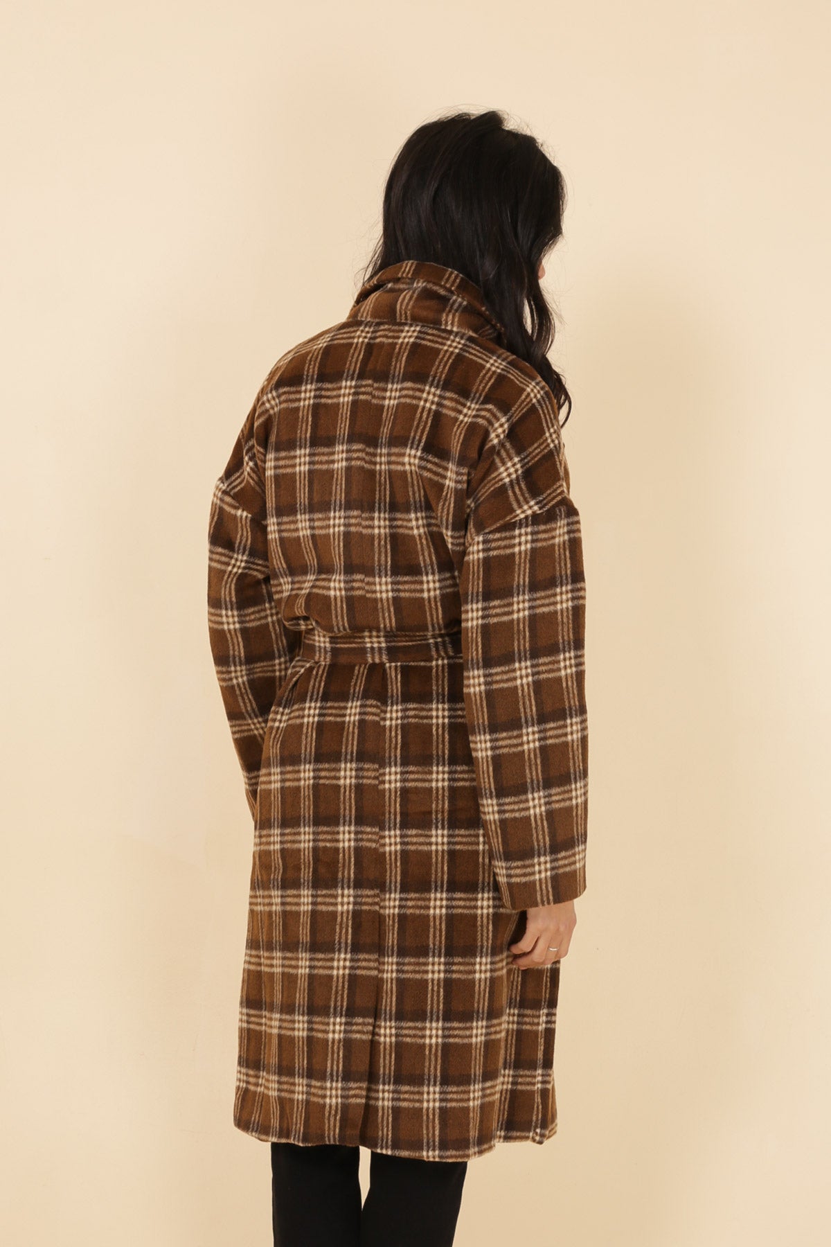 3636 Manteau à carreaux