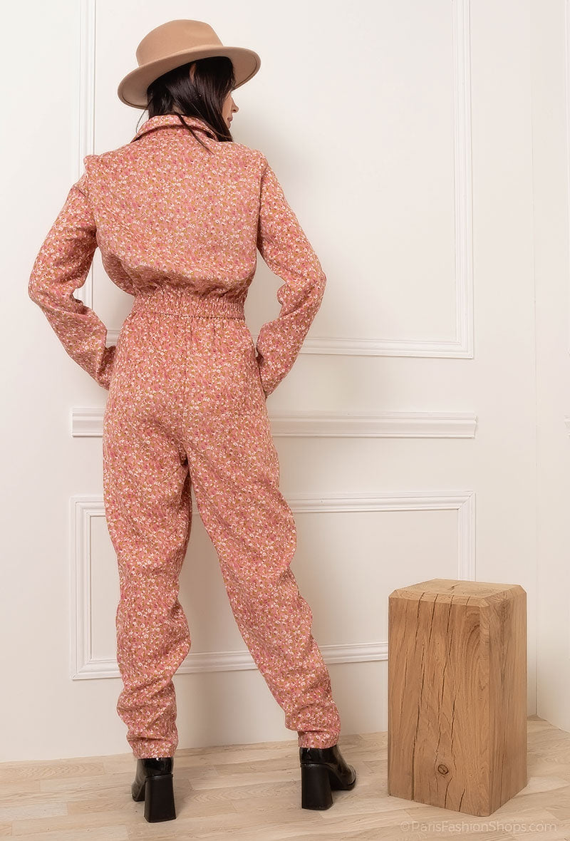 3638 Combinaison fleurie