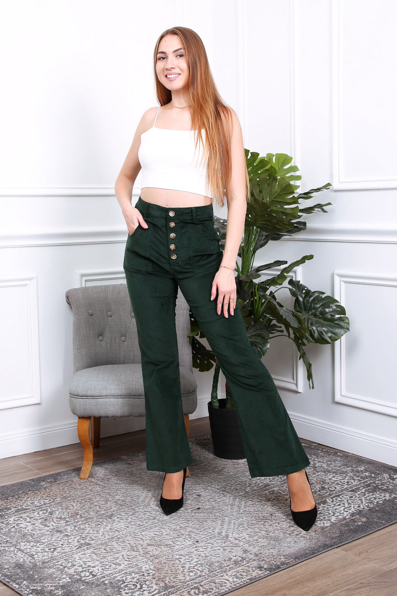 3672 Pantalon en daim